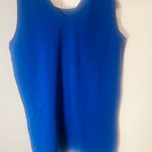 J. Jill Vibrant Blue Tank Top